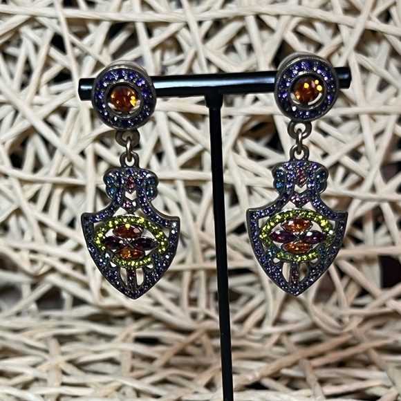 Heidi Daus Jewelry - HEIDI DAUS • ART DECO • DANGLE EARRINGS